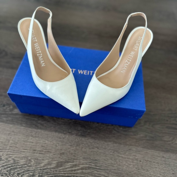 Stuart Weitzman Stuart 75 Slingback Pumps - Picture 5 of 8